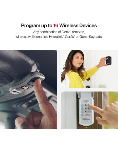 Abridor de Puerta de Garaje Genie Cadena Drive 750 0.75 HP Negro
