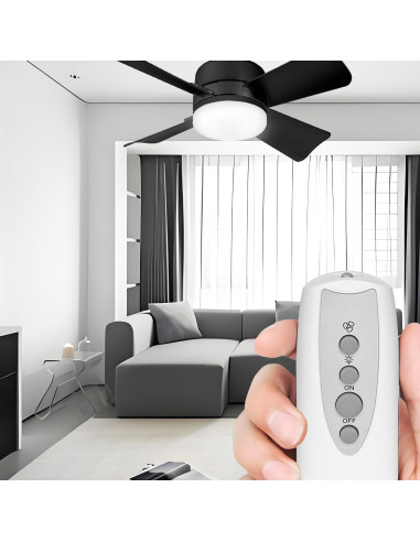 Control Remoto Molgoc para Ventilador de Techo con Luz