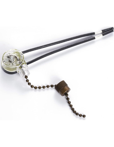 Paquete de 3 Interruptores de Cadena Zing Ear ZE-109 2 Cables