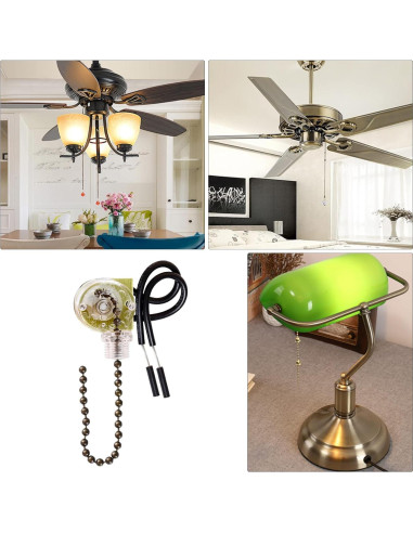 Paquete de 3 Interruptores de Cadena Zing Ear ZE-109 2 Cables