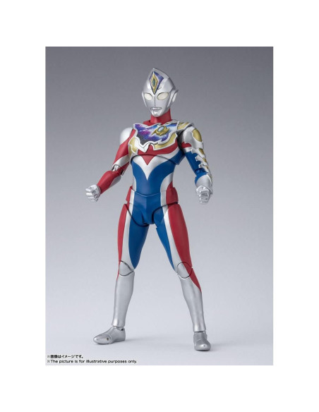 Figura de Acción Ultraman Decker Flash Type S.H.Figuarts Bandai 12 cm
