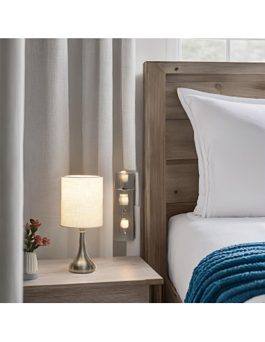 Lámpara de Mesa Táctil Boncoo Regulable 3 Niveles 40.6cm