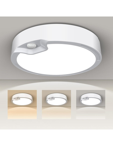 Luz de Techo LED a Batería KEPLUG con Sensor de Movimiento 3000K-6500K