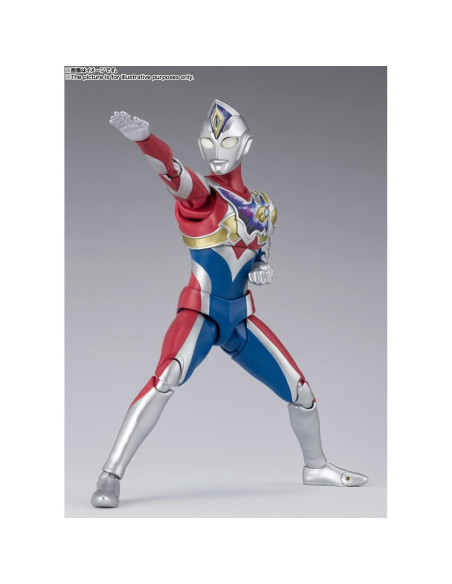Figura de Acción Ultraman Decker Flash Type S.H.Figuarts Bandai 12 cm