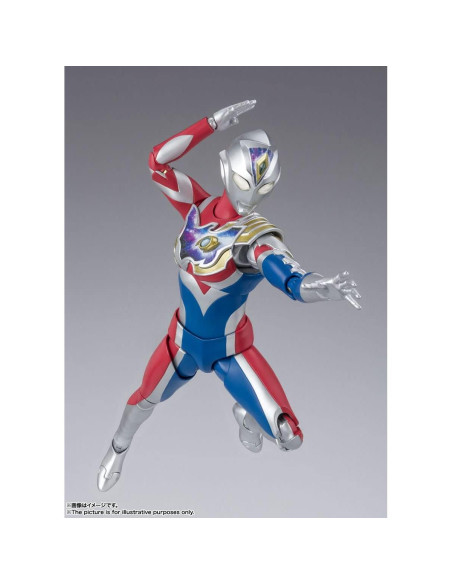 Figura de Acción Ultraman Decker Flash Type S.H.Figuarts Bandai 12 cm