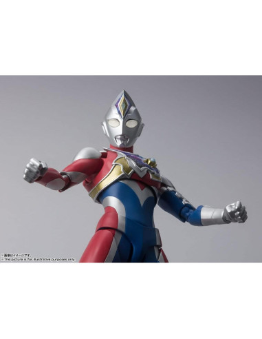 Figura de Acción Ultraman Decker Flash Type S.H.Figuarts Bandai 12 cm