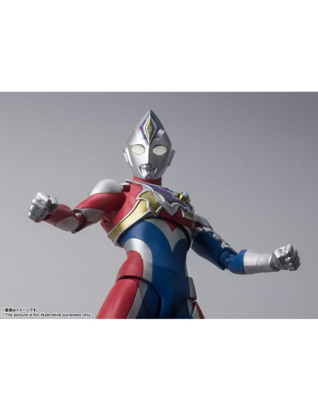 Figura de Acción Ultraman Decker Flash Type S.H.Figuarts Bandai 12 cm
