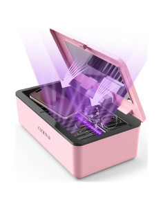 Caja Desinfectante UV-C ENNVA 360 Portátil Rosa 0.79 kg