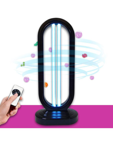 Desinfectante de Luz UV Uvlizer 99.9% Efectivo con Control Remoto
