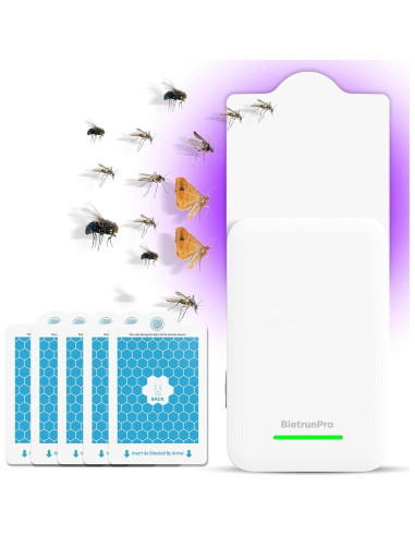 Trampa para Insectos BietrunPro MK88B Luz UV+Azul+Amarillo