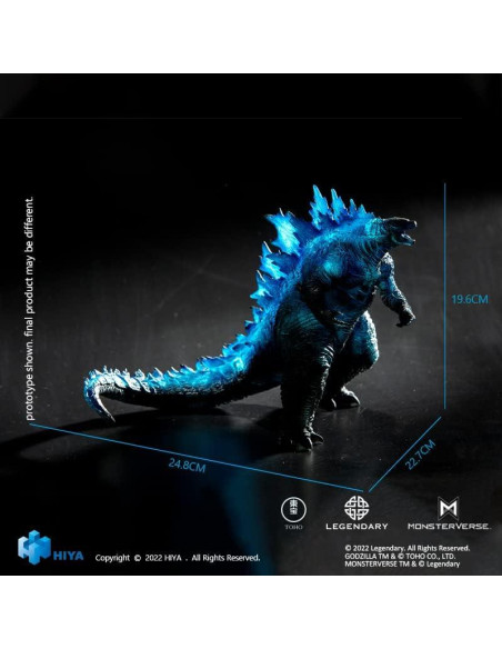 Figura Godzilla Vs. Kong Hiya Toys PVC 19.56 cm Exclusiva