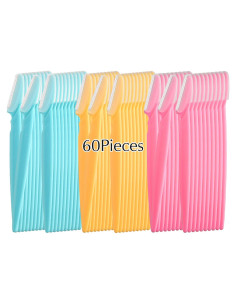 Afeitadora de Cejas FEPITO 60 Unidades Acero Inoxidable