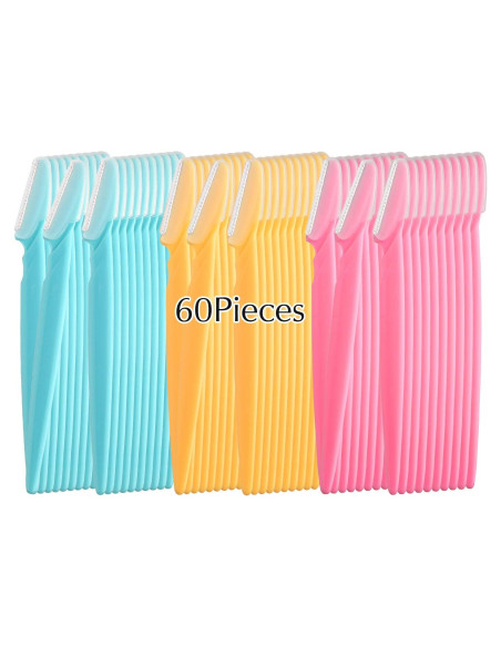 Afeitadora de Cejas FEPITO 60 Unidades Acero Inoxidable