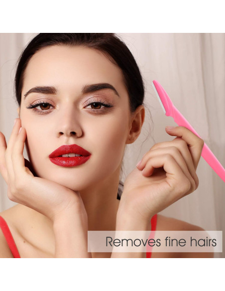 Afeitadora de Cejas FEPITO 60 Unidades Acero Inoxidable