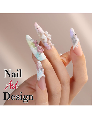 Gel de Uñas Sólido Double Rhythm 14.79 g Blanco Yeso 3D