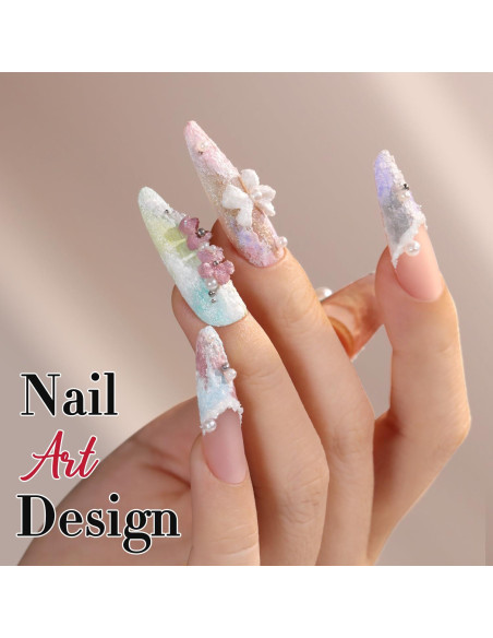 Gel de Uñas Sólido Double Rhythm 14.79 g Blanco Yeso 3D Gel de Uñas Sólido Double Rhythm 14.79 g Blanco Yeso 3D