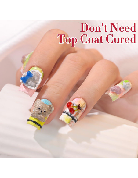 Gel de Uñas Sólido Double Rhythm 14.79 g Blanco Yeso 3D Gel de Uñas Sólido Double Rhythm 14.79 g Blanco Yeso 3D