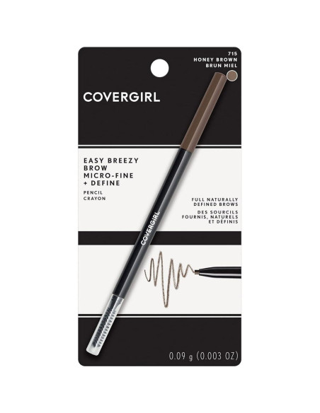 Lápiz de Cejas Micro-Fino Covergirl Marrón Miel 0.085 Gr