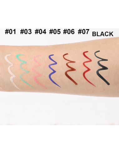 Delineador de Ojos con Sello ONarisae Verde - Plantilla Ojos de Gato