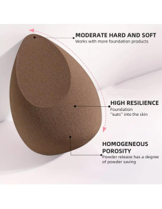 Juego de Esponjas de Maquillaje GOERTI 14 Piezas Reutilizables 2