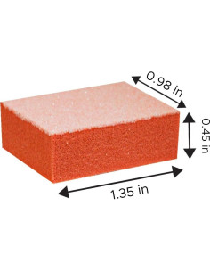 Bloque de Lima Mini Buffer Karlash 80/100 Grano Doble Lado 159g 2