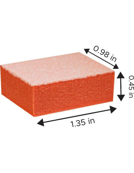 Bloque de Lima Mini Buffer Karlash 80/100 Grano Doble Lado 159g