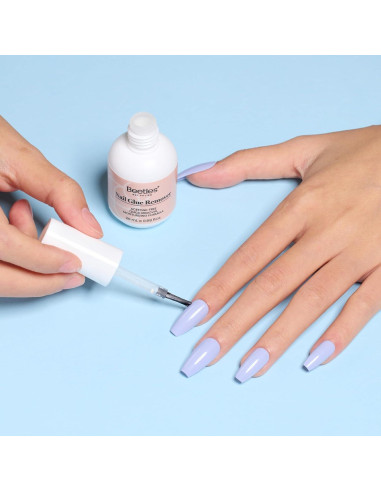 Removedor de Pegamento para Uñas Beetles 20ml Sin Acetona