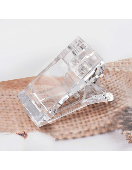 12 Clips de Uñas Benbeno + Cortador de Tips de Uñas Falsas