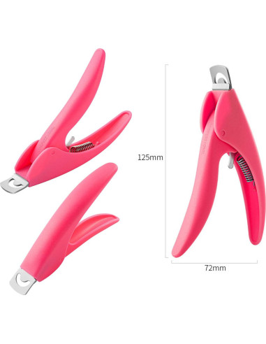 12 Clips de Uñas Benbeno + Cortador de Tips de Uñas Falsas