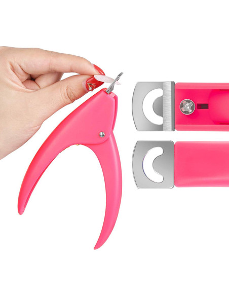 12 Clips de Uñas Benbeno + Cortador de Tips de Uñas Falsas