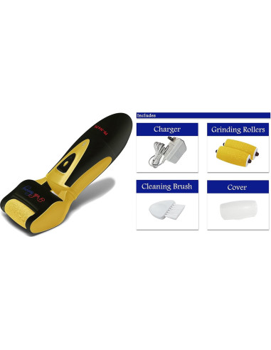 Removedor de Callos Eléctrico PediBunny PB-N45i - Recargable, 3 Rodillos
