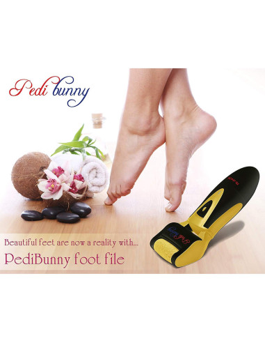 Removedor de Callos Eléctrico PediBunny PB-N45i - Recargable, 3 Rodillos