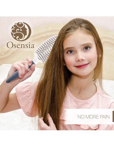 Cepillo Desenredante Osensia FB para Cabello Rizado 30cm