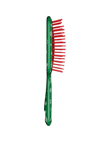 Cepillo de Cabello UNbrush Mini Holiday Verde Pino 19.6x7.6cm Cepillo de Cabello UNbrush Mini Holiday Verde Pino 19.6x7.6cm