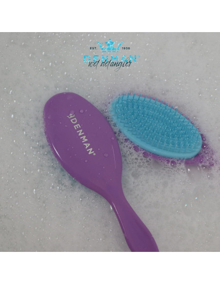 Cepillo Desenredante Húmedo Denman D95 para Todo Tipo de Cabello