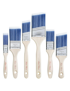 Pinceles para Pintura Bates - Paquete de 6, Cerdas Naturales
