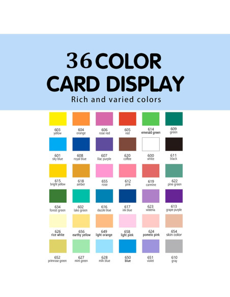 36 Marcadores de Pintura Acrílica KsopiaVobs - Punta Fina, Multicolor