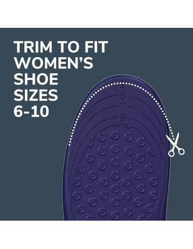 Plantillas ortopédicas Dr. Scholl para mujeres - Alivio fascitis plantar