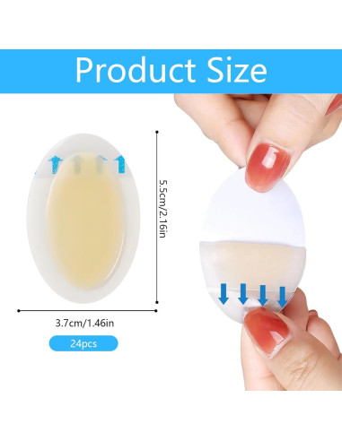 24 Almohadillas para Tacones Qullmartle - Comodidad y Ajuste