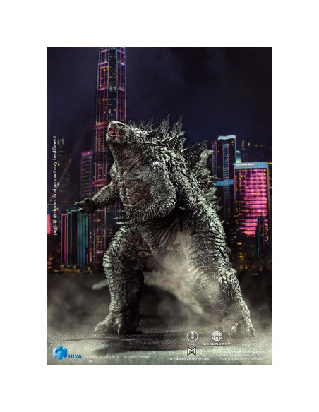 Figura Godzilla vs Kong Hiya Toys 19.56 cm PVC Exclusiva