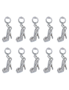 Encanto de Zapato de Tacón Alto AUEAR - 10 Piezas Cristal DIY