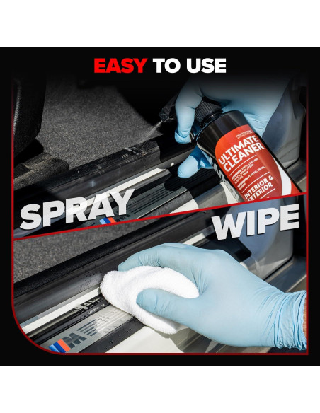 Limpiador Interior Carfidant 32oz - Elimina Manchas y Olores