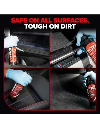 Limpiador Interior Carfidant 32oz - Elimina Manchas y Olores