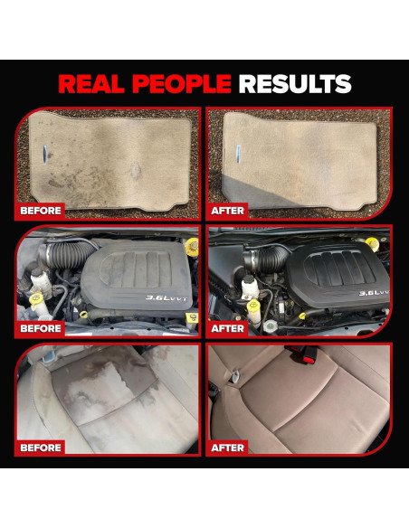 Limpiador Interior Carfidant 32oz - Elimina Manchas y Olores