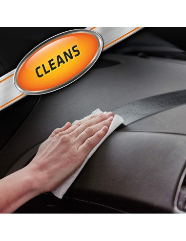 Toallitas de limpieza Armor All Naranja - Paquete de 6