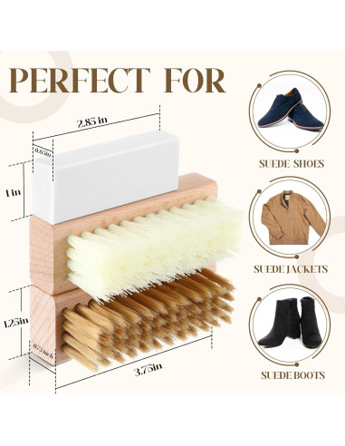 Kit de Limpieza Suede y Nubuck 5 Piezas Enhon