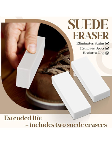 Kit de Limpieza Suede y Nubuck 5 Piezas Enhon