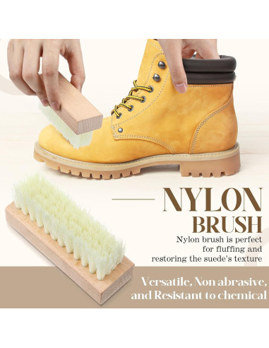 Kit de Limpieza Suede y Nubuck 5 Piezas Enhon