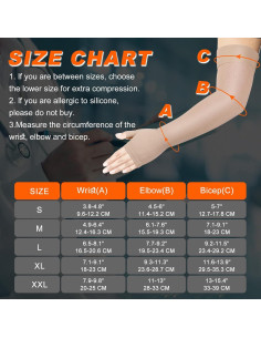 Manga de Compresión Médica Hiball 20-30 mmHg para Brazo 2