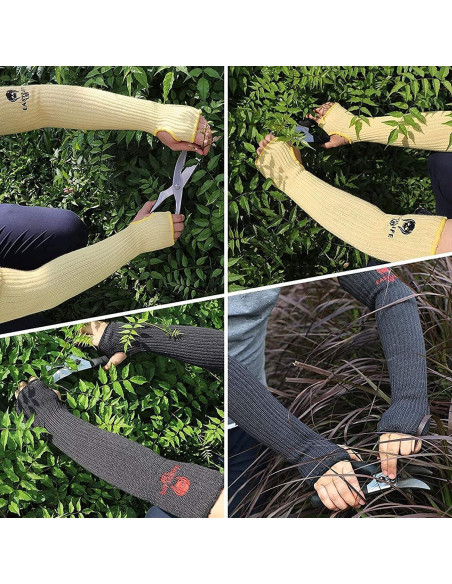 Mangas Protectores Resistentes a Cortes Aramida - 45.72 cm